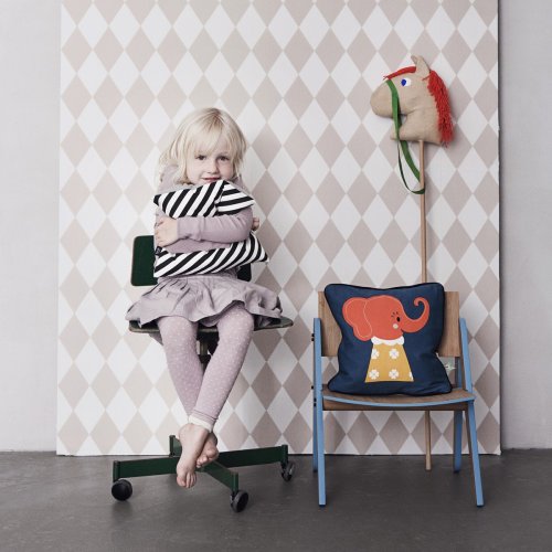 Coussin Etoile Néon